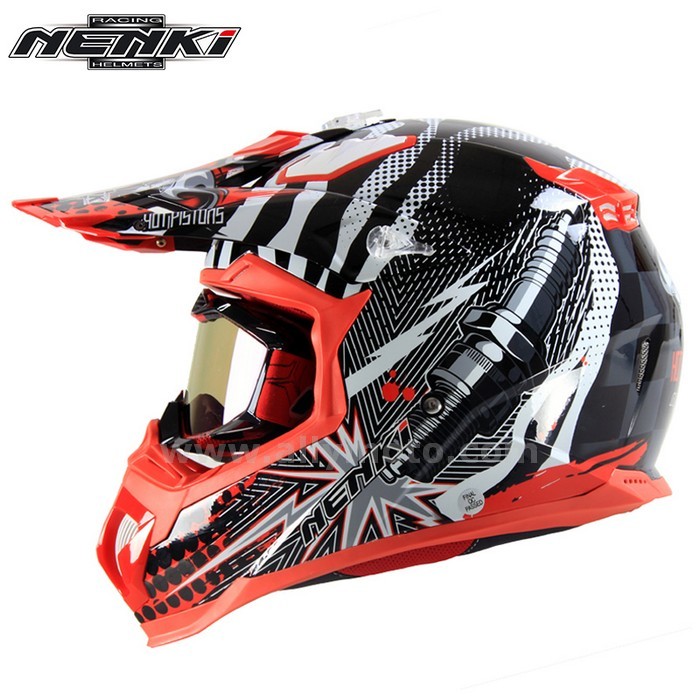 129 Motocross Off-Road Riding Full Face Helmet Men Women Atv Dirt Mx Bmx Dh Mtb Racing Goggles@4